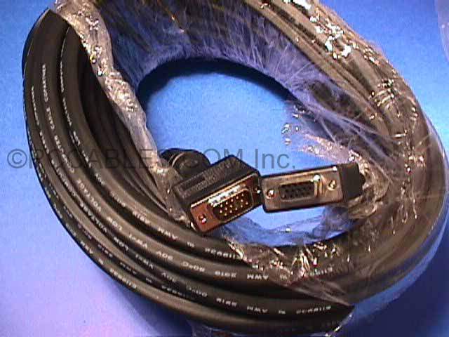100FT SVGA CABLE MONITOR UL2919 HD15 EXTENSION M-F