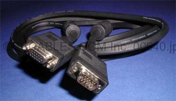 10FT SVGA CABLE MONITOR UL2919 HD15 EXTENSION M-F
