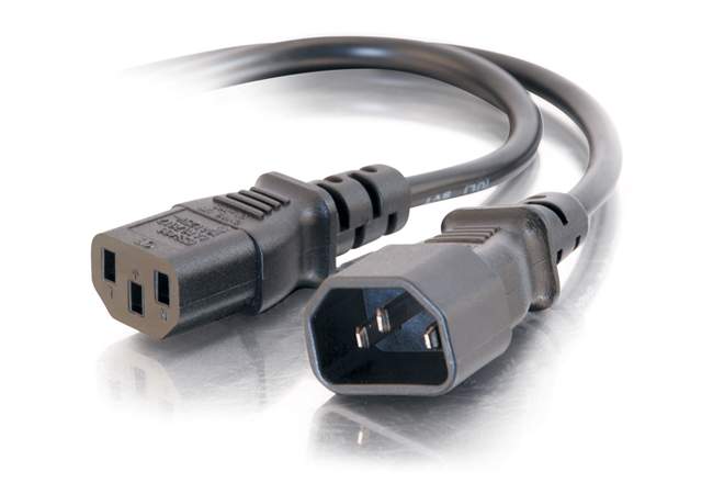 12FT Monitor to Computer - Power Extension Cable C13-C14