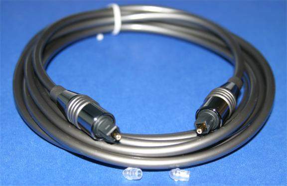 12FT TOSLINK-TOSLINK DIGITAL 5mm AUDIO CABLE