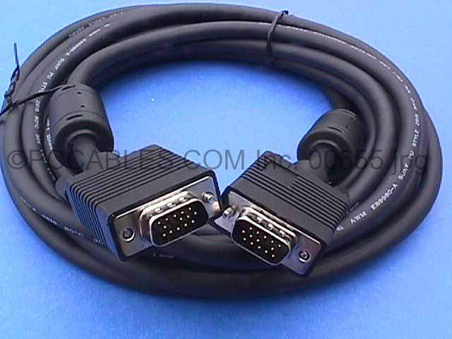 15FT SVGA CABLE MONITOR UL2919 HD15 M-M