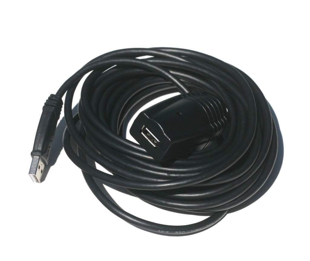 15Ft USB 2.0 High Speed Type A Male to Female Active Extension Cable w/ Booster