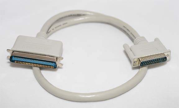 2.5FT SCSI-I CN50-M TO DB25-M Cable