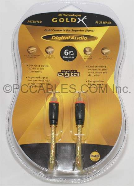 2M S/PDIF DIGITAL Audio Coax External CABLE