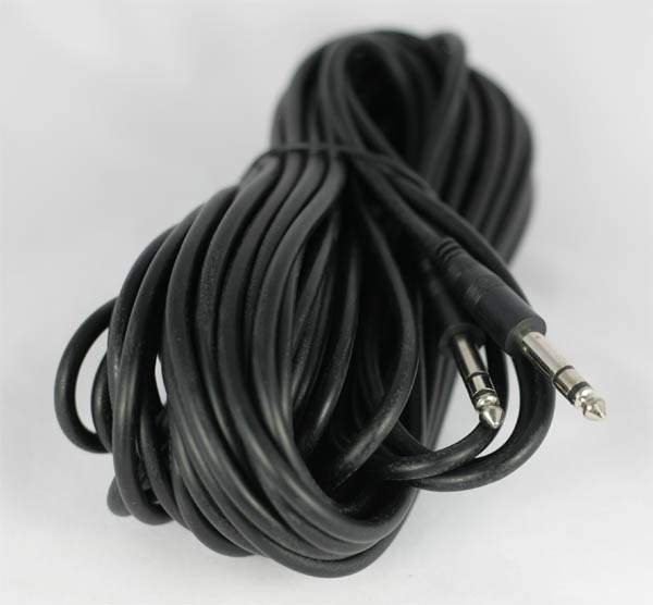 50FT .25 STEREO Plug Plug Male to Male TRS