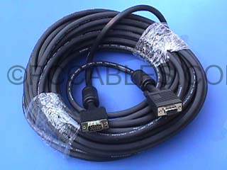 50FT SVGA CABLE MONITOR UL2919 HD15 EXTENSION M-F