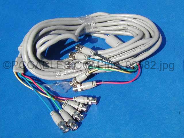 5 BNC TO 5 BNC CABLE 50FT