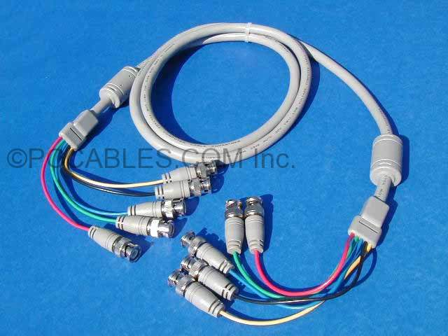 5 BNC TO 5 BNC CABLE 6FT