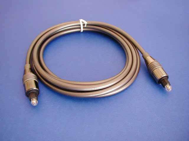 6FT 2M TOSLINK-TOSLINK DIGITAL 5mm AUDIO CABLE