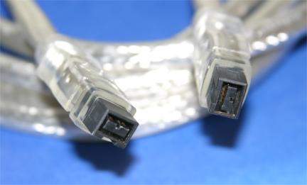 6FT FIREWIRE 1394B BETA Cable Silver 9PIN 9PIN