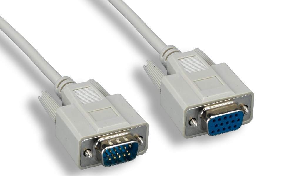 6FT Monitor Extension Cable VGA HD15 Male to Female