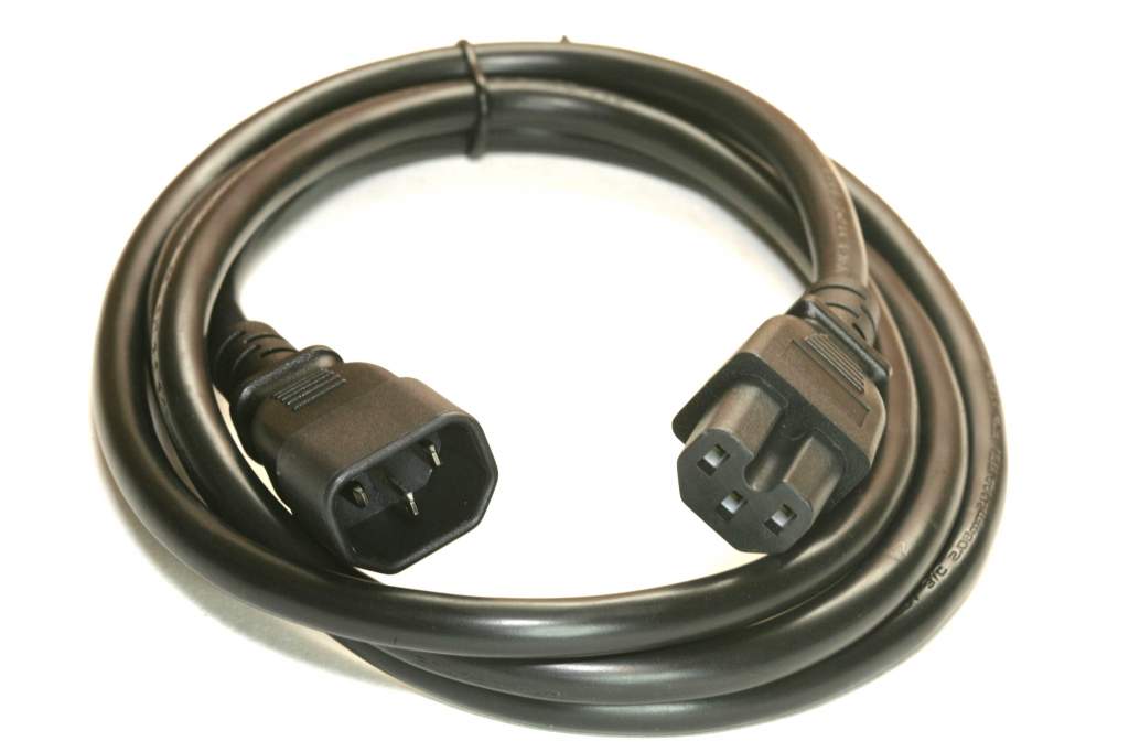 6FT Monitor to Computer - Power Extension Cable C14/C15