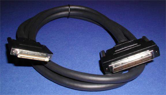 6FT SCSI-V VHDCI68-M 0.8mm TS to SCSI-III HPDB68-M TS