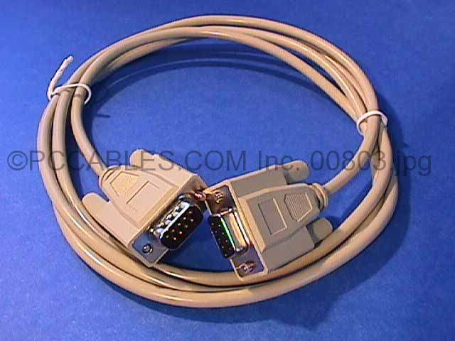 6FT DB9-M to DB9-F SERIAL CABLE