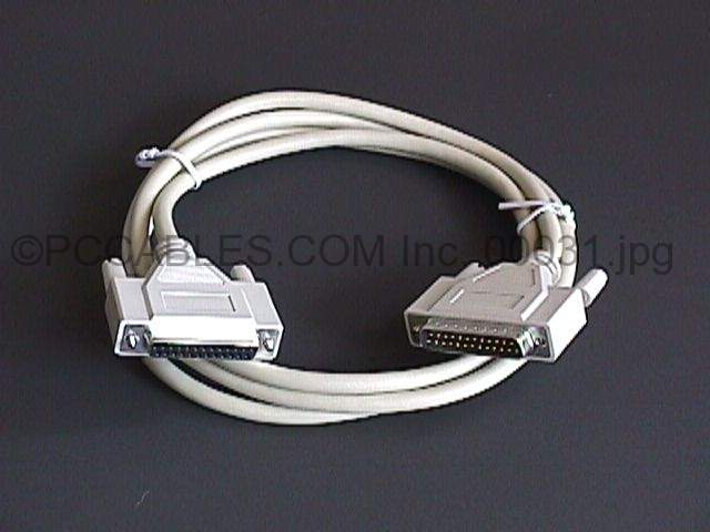 6FT Serial Printer HP Plotter Cable DB25 M-F
