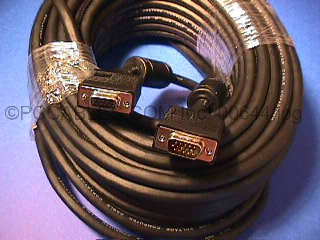 75FT SVGA CABLE MONITOR UL2919 HD15 EXTENSION M-F