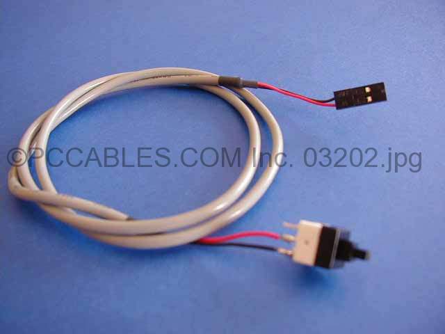 ATX Power Switch Case 2-Wire (Light)