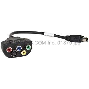 BFG Tech 9pin Video-In Video-Out (VIVO) To Component Composite S-Video Adapter