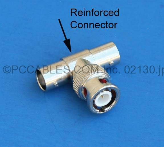 BNC T-CONNECTOR F-F-M