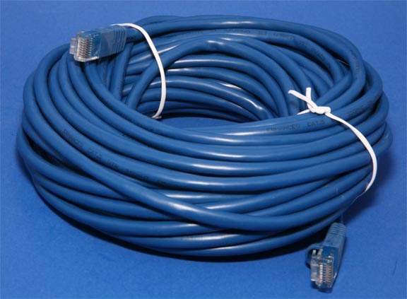 CAT 5e BLUE 50FT RJ45 NETWORK CABLE