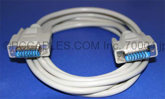 DB15 CABLE M-M 10FT