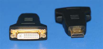 DVI - HDMI Adapter Female-Male