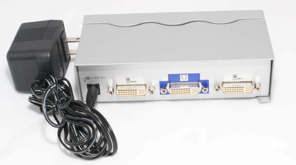 DVI 2 to 1 SIGNAL SWITCH DVI-D DVI-I DRM-1712F