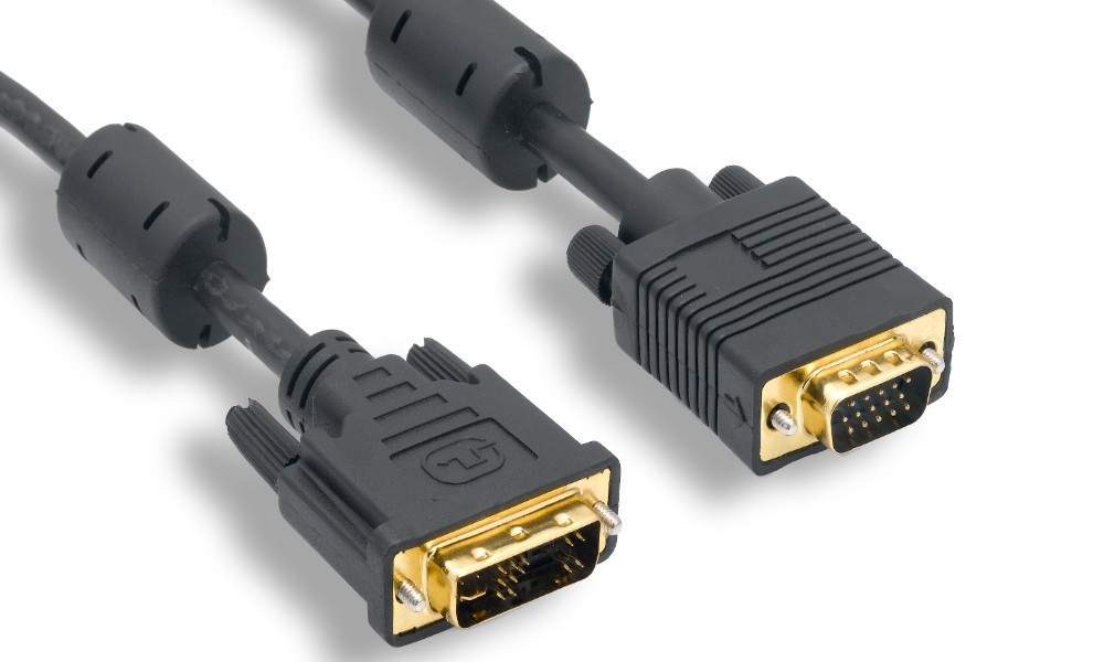 DVI-A to SVGA Cable 1M 3FT