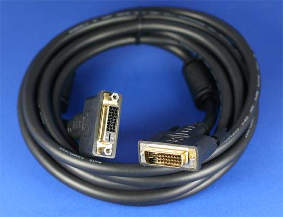 DVI EXTENSION CABLE 10FT DVI-D-M to DVI-D-F 3M 10FT