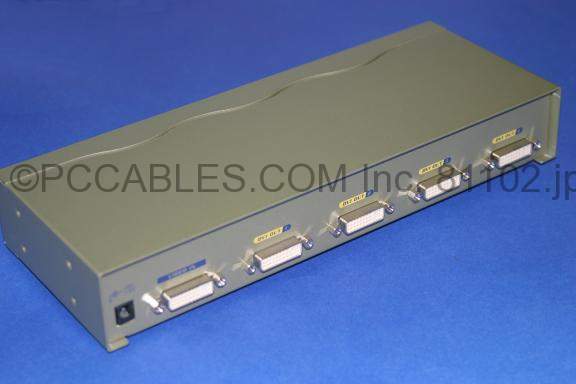 DVI 4-way Signal Splitter DVI-D DVI-I powered Amp