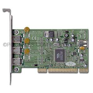 FIREWIRE CARD VIA CHIPSET Software Cable