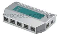 Firewire 800 IEEE-1394B Hub 6-Port Powered