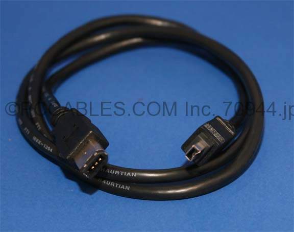 Firewire Cable (4-Pin to 6 Pin) 3Ft