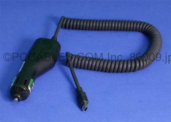 GPS 12V-DC to 5V-DC Auto Transformer 750 mA with Mini-B