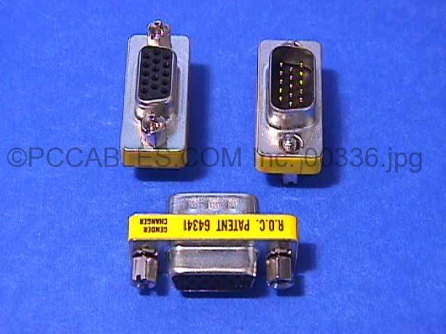 HD15 F-M Slimline SVGA/VGA Port Protector