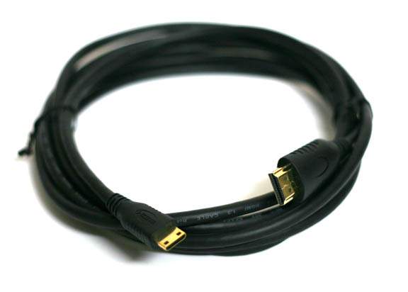 HDMI A to HDMI 1.4 Type-C Mini Premium Cable 10FT Certified