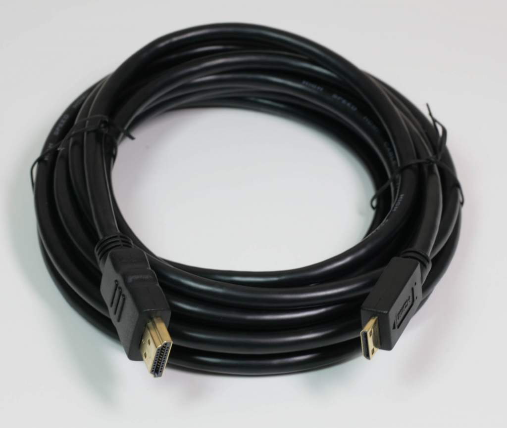 HDMI A to HDMI 1.4 Type-C Mini Premium Cable 15FT Certified