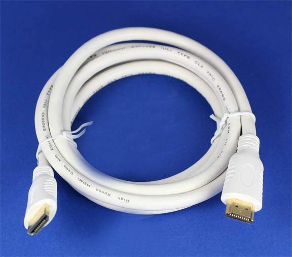 HDMI Cable White 6FT HEC Certified