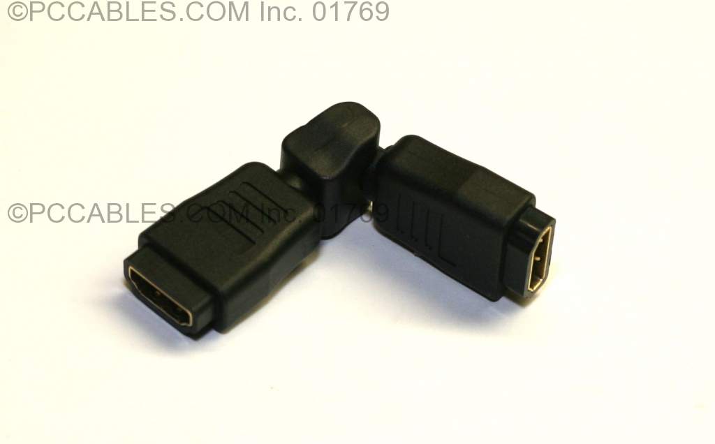HDMI Coupler F-F Swivel
