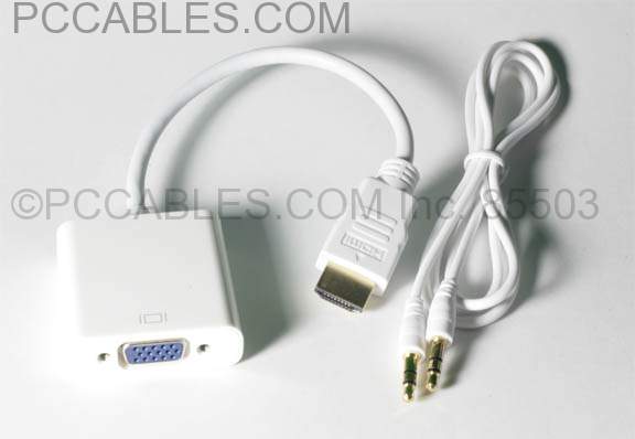 HDMI to SVGA Adapter with Audio