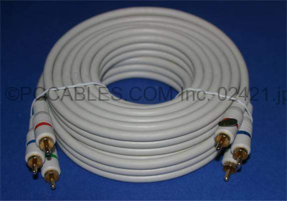 HDTV COMPONENT VIDEO DIGITAL TV TRIPLE RCA SHIELDED 12FT