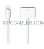 IPHONE Lightning to 30Pin Adapter DockPort 8 inch