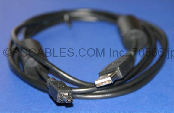 IRIVER iFP USB MP3 CABLE TYPE A to B 8-Rect D9