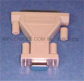 Loopback Tester Plug Serial DB25 DB9