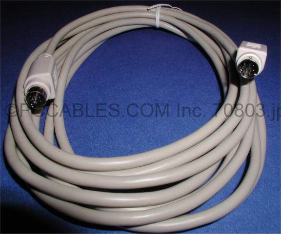 MINI DIN8 CABLE M-M 6FT