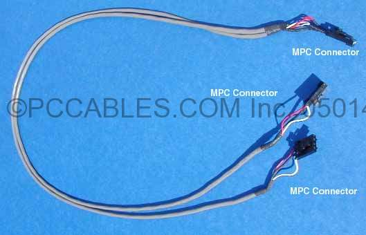 MPC2 to 2-MPC2 SPLITTER CDROM DVD CABLE