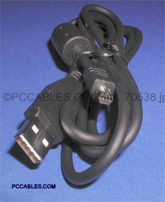 NIKON UC-E1 Camera Cable 8-Wire Round DCUP-5 6FT Compatible