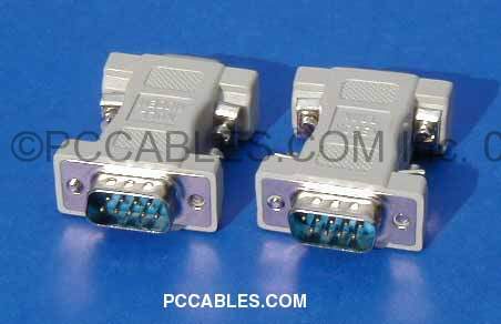 NULL MODEM ADAPTER DB9 M-M