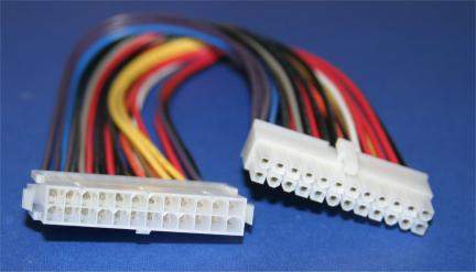 POWER SUPPLY EXTENSION ATX 24PIN 12INCH MOTHERBOARD