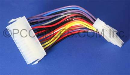 POWER SUPPLY EXTENSION ATX 24PIN 6INCH MOTHERBOARD